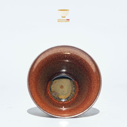 Zhou Jiayong Forbidden City red Sakura Gaiwan