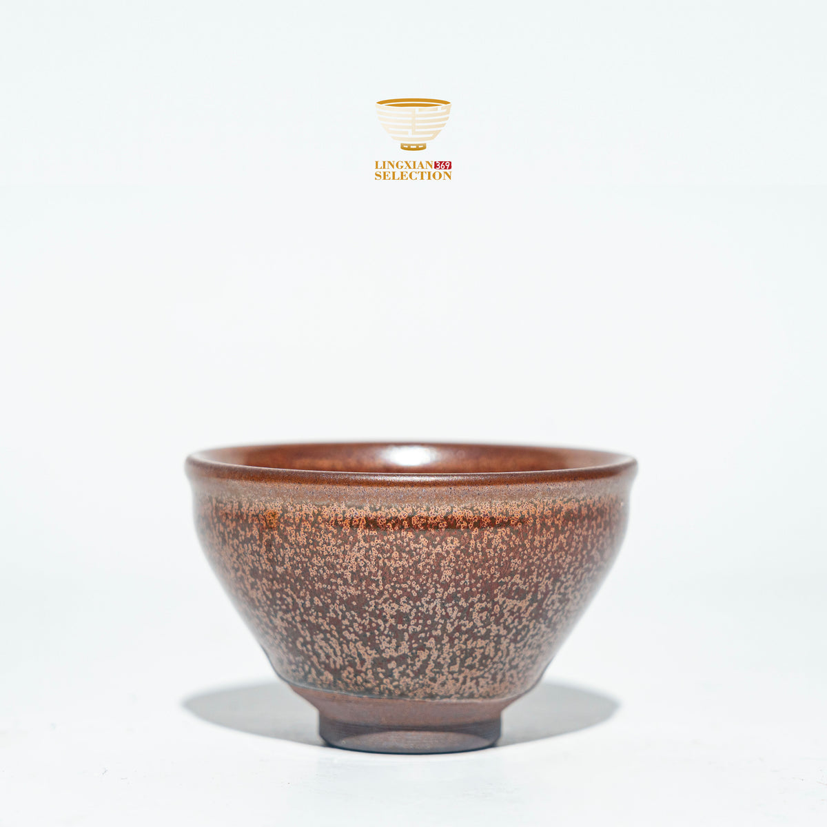 Zhou Jiayong Forbidden City red Aerolite Constraint-Rim shape cup