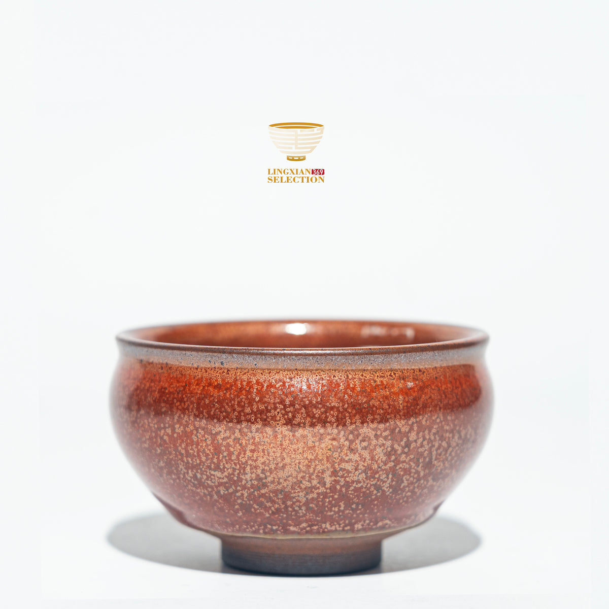 Zhou Jiayong Forbidden City red General shape cup