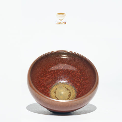 Zhou Jiayong Forbidden City red Wobble shape cup