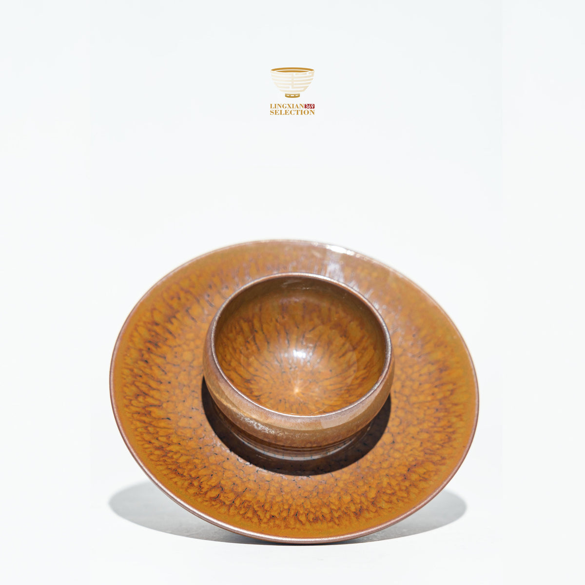 Zhang Jiahua Halo Glaze  cup  holder