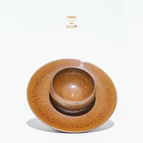 Zhang Jiahua Halo Glaze  cup  holder