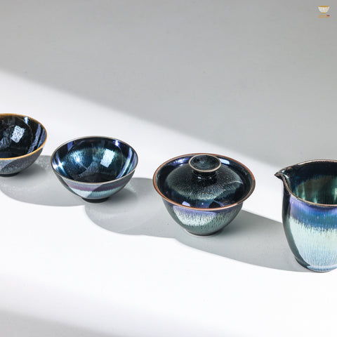 Bai Ding · Fortunate Encounter 10th Anniversary Tea Set | Tea Set | Tea Cup | Gift | Collectible | Artwork