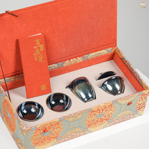 Bai Ding · Fortunate Encounter 10th Anniversary Tea Set | Tea Set | Tea Cup | Gift | Collectible | Artwork
